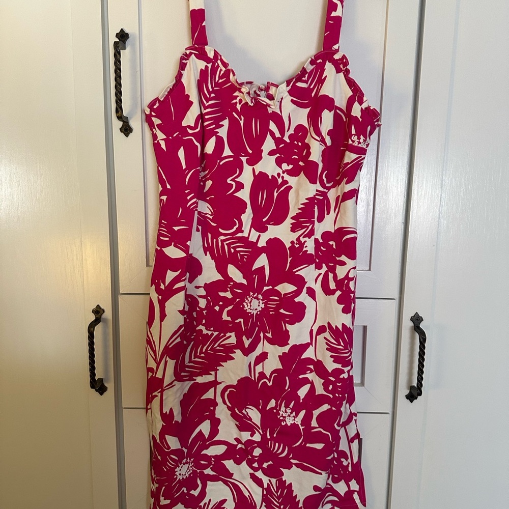 Trina Turk Pink Floral Mini Dress